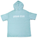 Pale Green Modal Hoody Tee Nawao.com