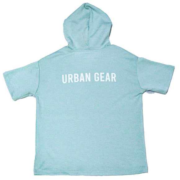 Pale Green Modal Hoody Tee Nawao.com