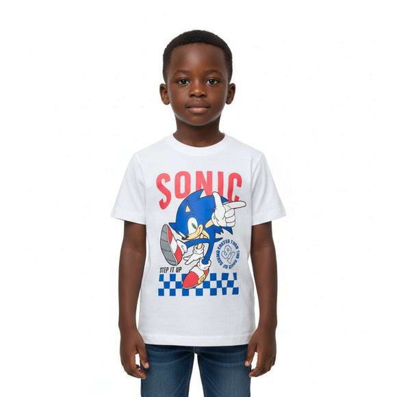 Pale Grey Junior Boys Character Graphic Tshirt  Assorted Nawao.com