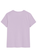 Pale Pink Graphic T Shirt Lilac Nawao.com