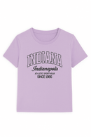 Pale Pink Graphic T Shirt Lilac Nawao.com