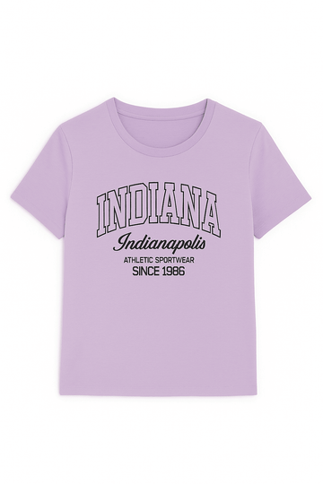 Pale Pink Graphic T Shirt Lilac Nawao.com