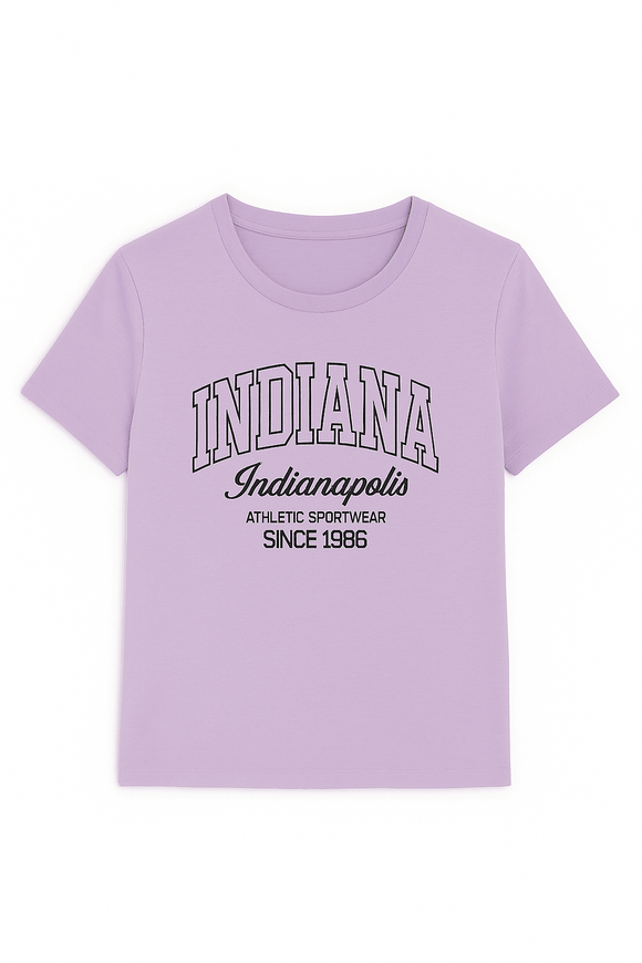 Pale Pink Graphic T Shirt Lilac Nawao.com