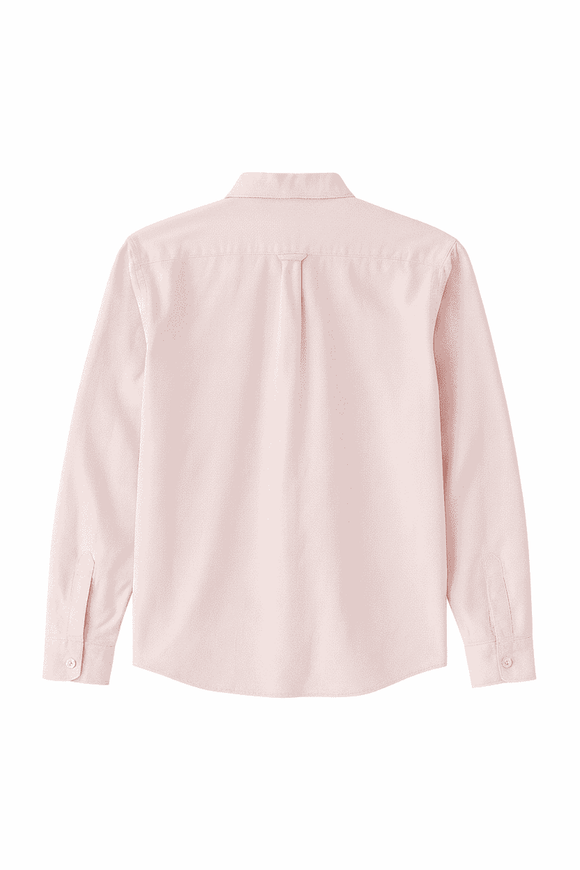 Pale Pink Mens Casual Shirt Nawao.com