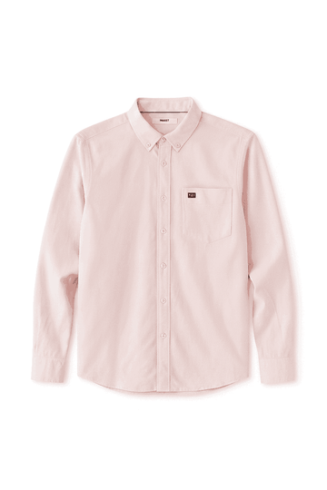 Pale Pink Mens Casual Shirt Nawao.com