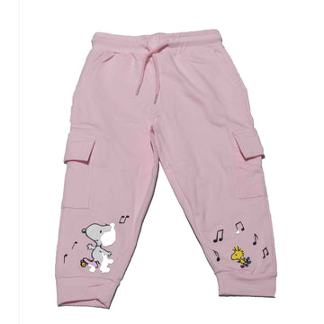 Pale Pink Print Track Pant Nawao.com