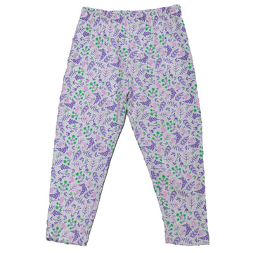 Pale Pink Short Sleeve Placement Print Pj Sets Nawao.com