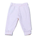 Pale Pink T Shirt With Gillet And Leggings Nawao.com