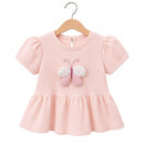 Peach 3D Top With Lilac All Over Print Leggings Assorted Nawao.com