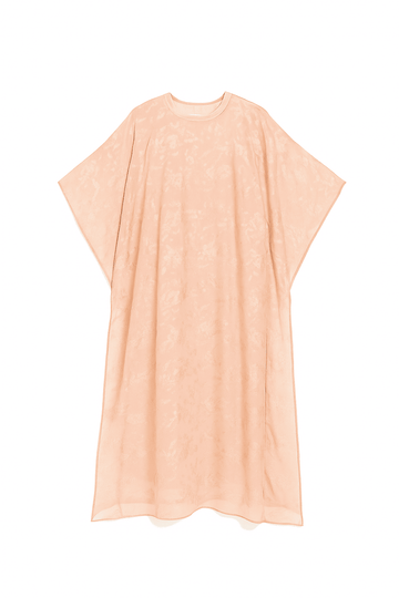 Peach Lurex Kaftan Nawao.com