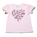 Peach Print T Shirt Nawao.com