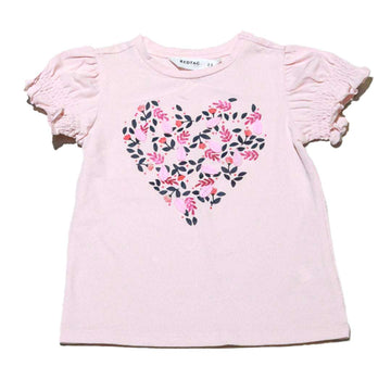 Peach Print T Shirt Nawao.com