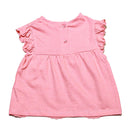 Peach Schiffly Blouse Nawao.com