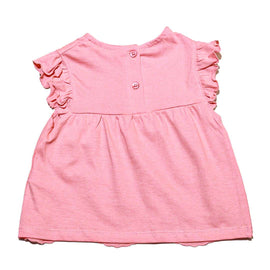 Peach Schiffly Blouse Nawao.com