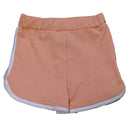 Peach Tropical Placememnt Print Set Orange Nawao.com