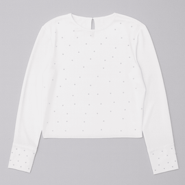 PEARL BLOUSE IVORY Nawao.com