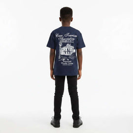 Petrol Blue Casa Tourism Association Over Size T Shirt Blue Nawao.com