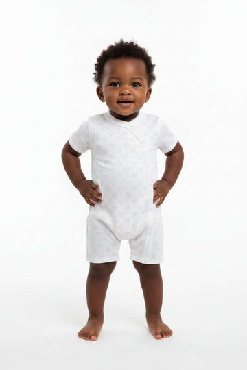 Pink 2 Pack Assorted Rompersuits Pale Pink Nawao.com