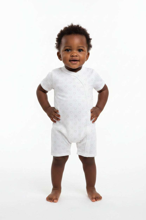 Pink 2 Pack Assorted Rompersuits Pale Pink Nawao.com