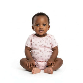 Pink 2 Pack Assorted Rompersuits Pale Pink Nawao.com