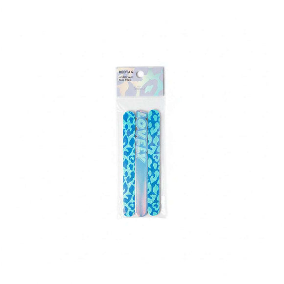 Pink 3Pcs Nail File Nawao.com