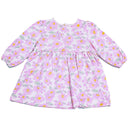 Pink All Over Print Dress Nawao.com