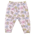 Pink All Over Print Pyjama Set Pale Nawao.com