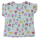 Pink And Light Mint Pack Of  Tshirts Assorted Nawao.com