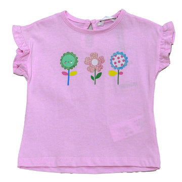 Pink And Light Mint Pack Of  Tshirts Assorted Nawao.com
