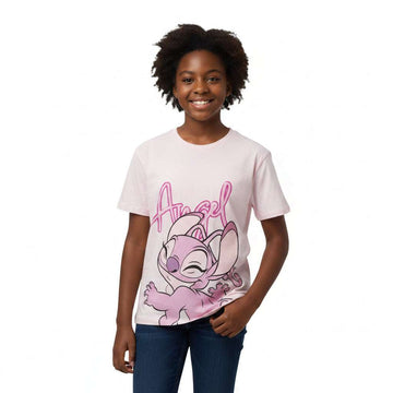 Pink Angel Boy T Shirts Pale Pink Nawao.com