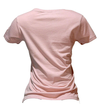 Pink Awesome Printed T Shirt Nawao.com