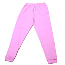Pink Basic Print Track Pants Nawao.com