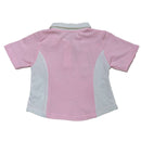 Pink Black White Pique Color Block Sets Pale Pink Nawao.com