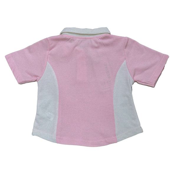 Pink Black White Pique Color Block Sets Pale Pink Nawao.com