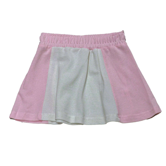 Pink Black White Pique Color Block Sets Pale Pink Nawao.com