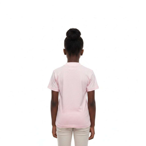 Pink Boy Highneck 3D Floral Tops Pale Pink Nawao.com