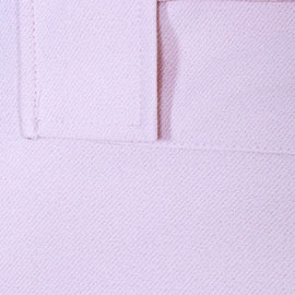 Pink Cargo Pocket Flared Hem Twill Pants Pale Nawao.com