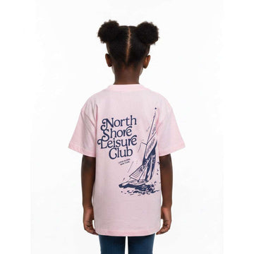 Pink Collared Boy Top W  Print  Back Pale Pink Nawao.com