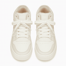 Pink Color Block High Top sneakers Nawao.com