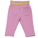 Pink Cut And Sew T Shirt And Trouser Set Pale Pink Nawao.com
