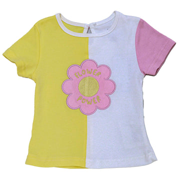 Pink Cut And Sew T Shirt And Trouser Set Pale Pink Nawao.com