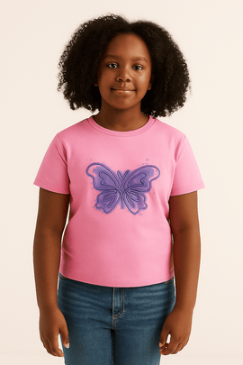 Pink Drop Shoulder Rope T Shirts Pale Pink Nawao.com