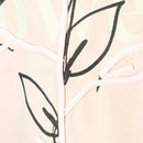 Pink Floral Roping Embellished T Shirt Nawao.com