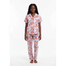Pink Gold Foil Shirts Sets Assorted Nawao.com