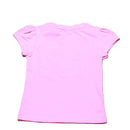 Pink Heart Sequins T Shirt Nawao.com