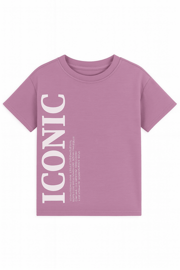 Pink Highneck Scuba Top Pale Pink Nawao.com