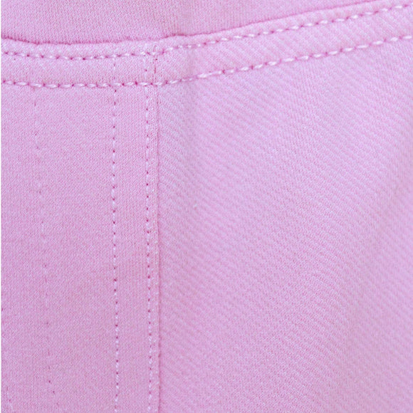 Pink Knit Jeggings Pale Pink Nawao.com