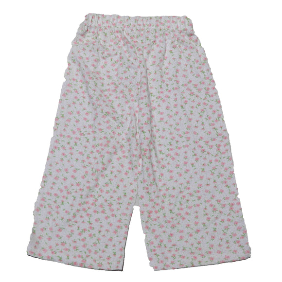 Pink Knit Textured Trouser Nawao.com