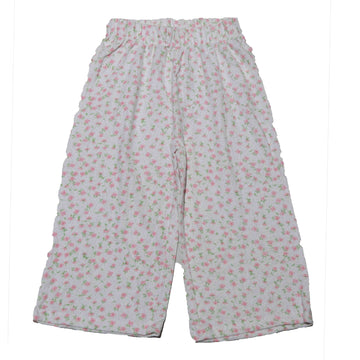 Pink Knit Textured Trouser Nawao.com