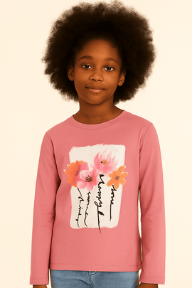 Pink L S T Shirts Pale Pink Nawao.com